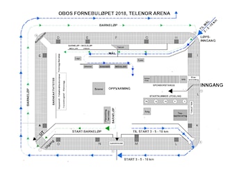 Siste info om påmelding, utlevering av startnr, liveresultater, parkering etc